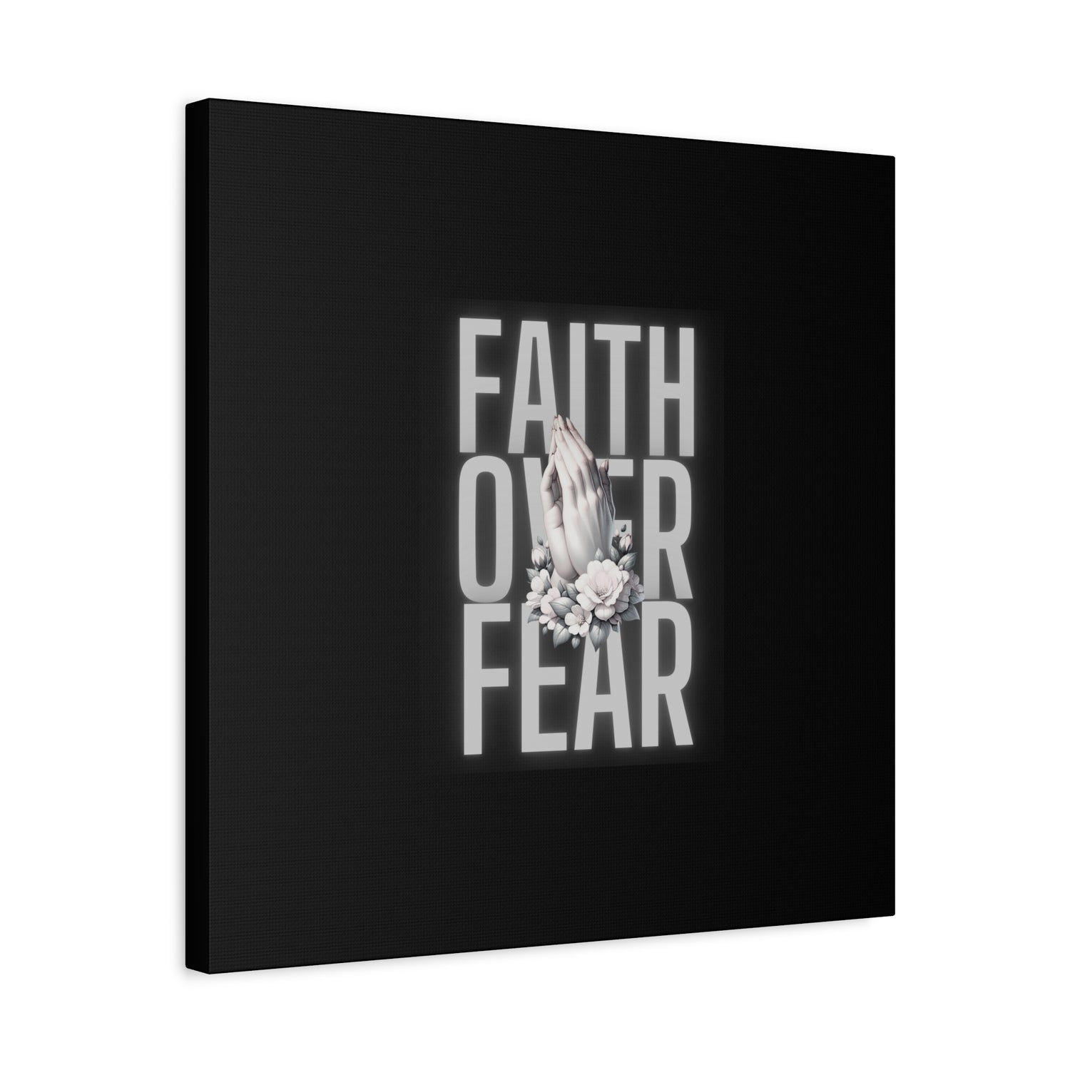 Faith over Fear Matte Canvas 1.25 in