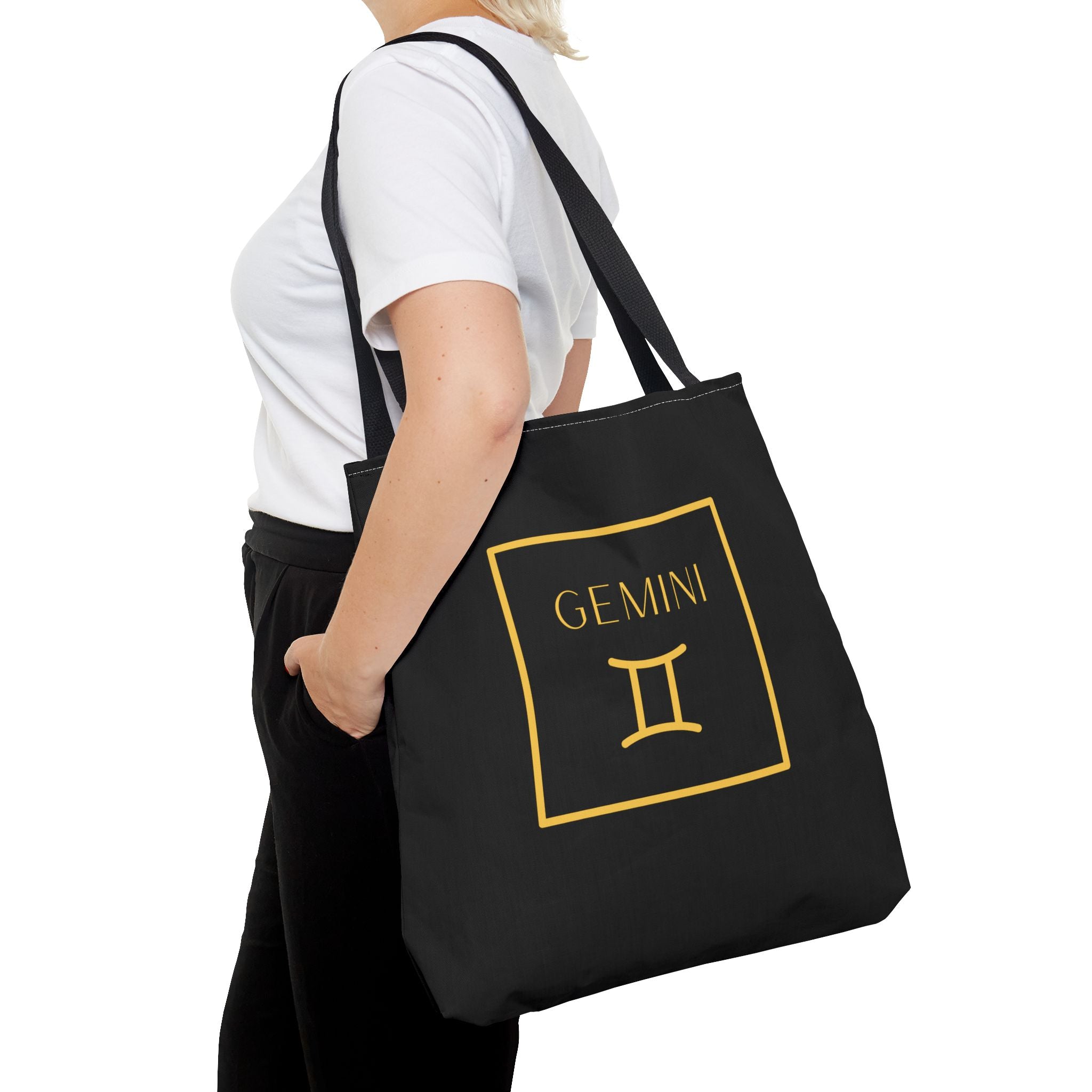 Gemini Zodiac Sign Tote Bag