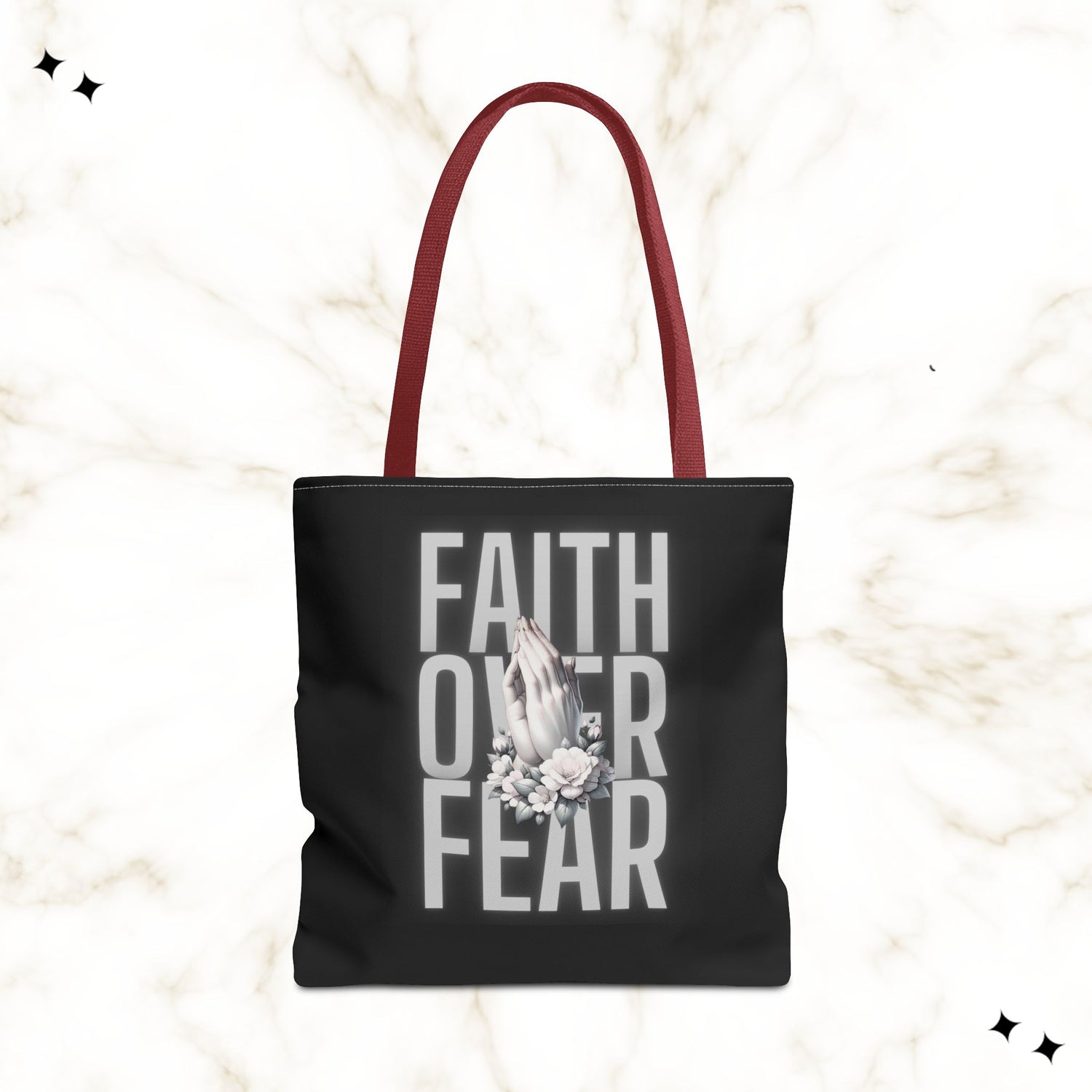 Faith Over Fear Tote Bag