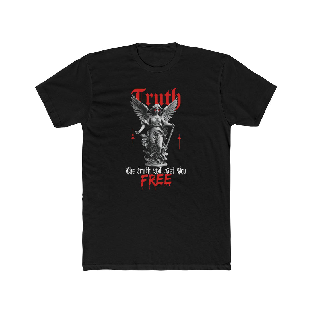 The Truth Will Set You Free Unisex Cotton Crew Shirt