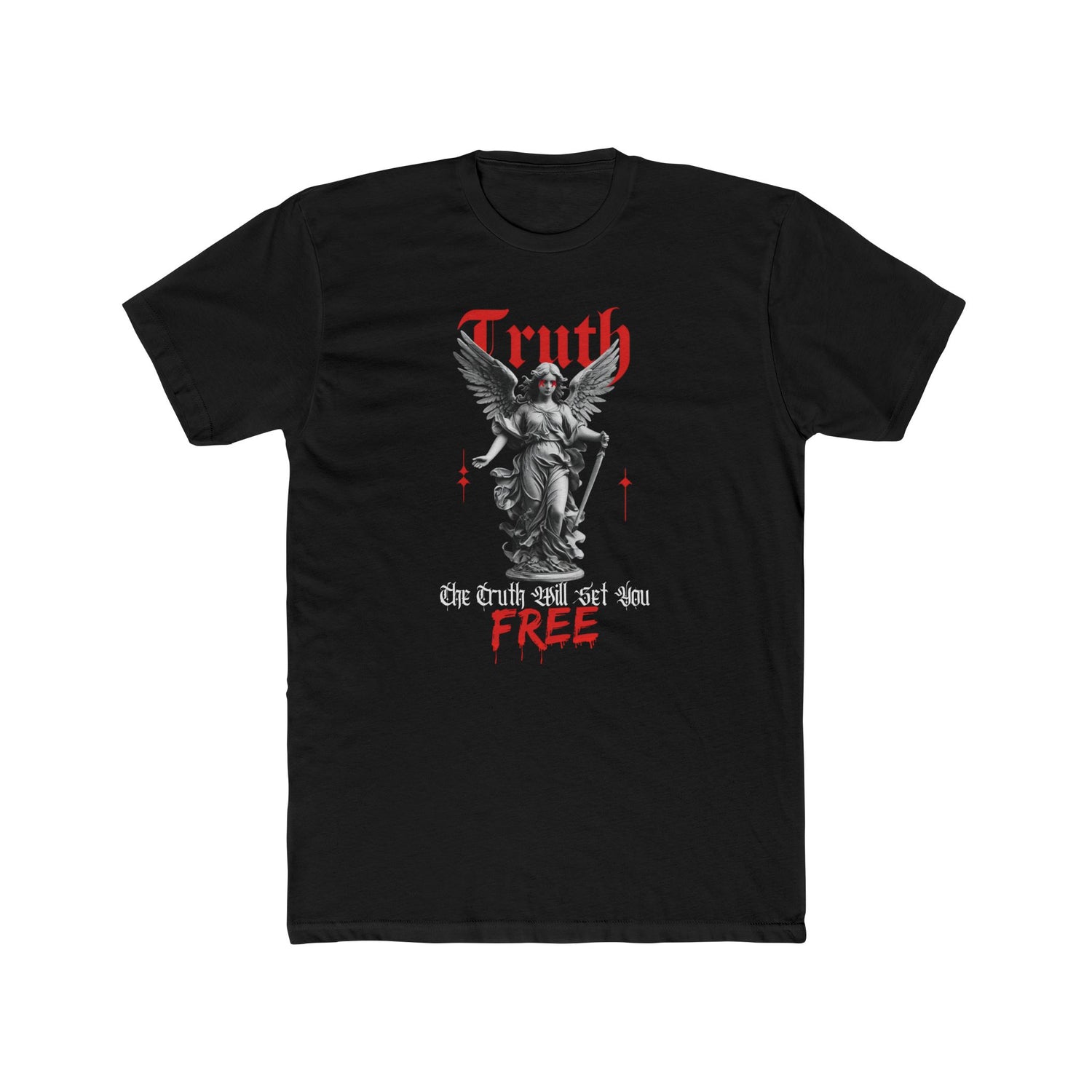The Truth Will Set You Free Unisex Cotton Crew Shirt