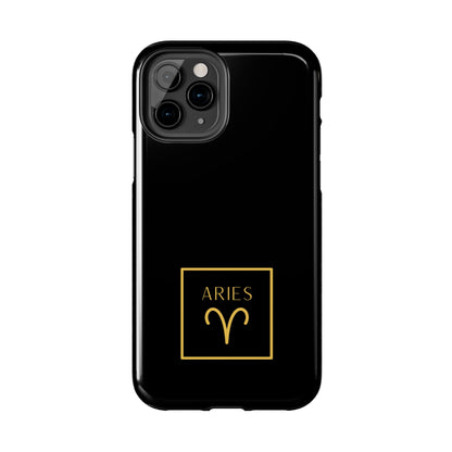 Aries Zodiac Symbol Design Shockproof and Scratch Resistant Phone Case