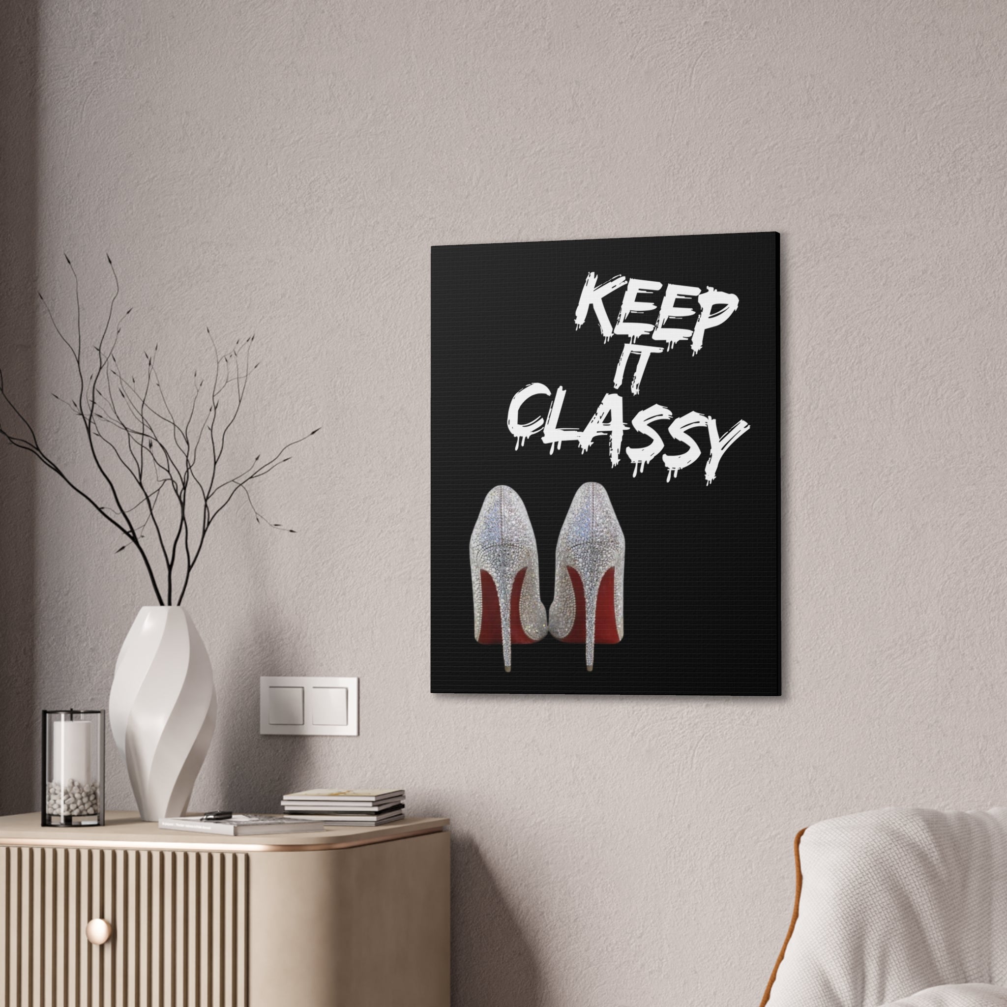 Keep It Classy High Heels Home Decor Wall Art