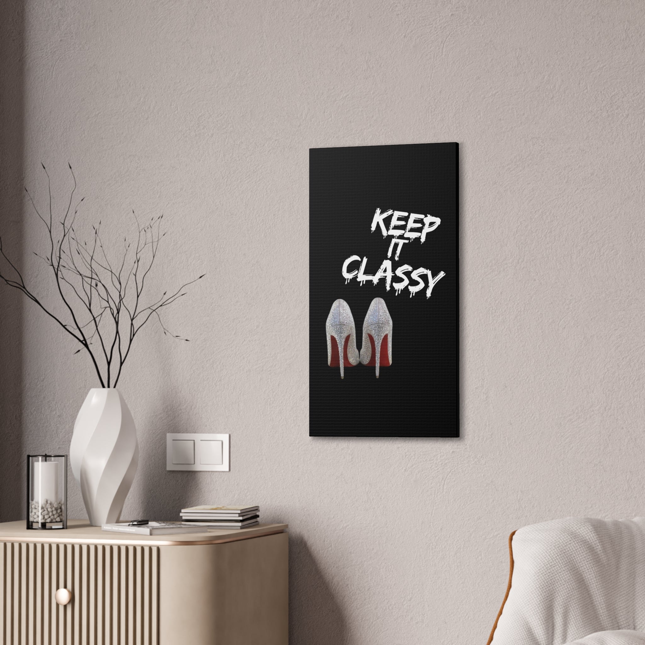 Keep It Classy High Heels Home Decor Wall Art