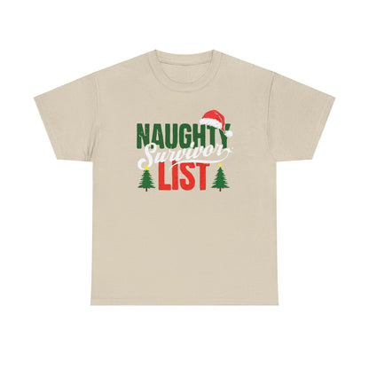 Naughty List Survivor Tee