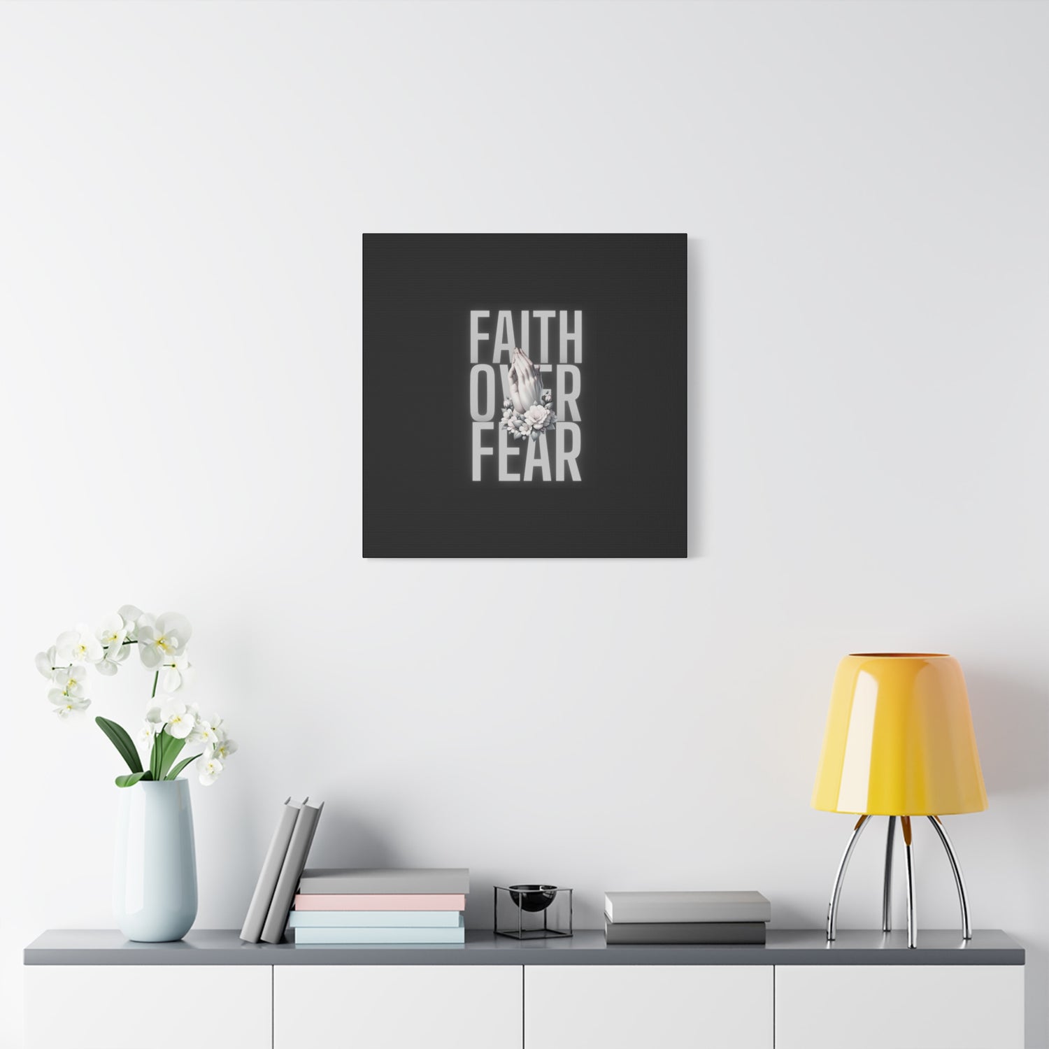 Faith over Fear Matte Canvas 1.25 in