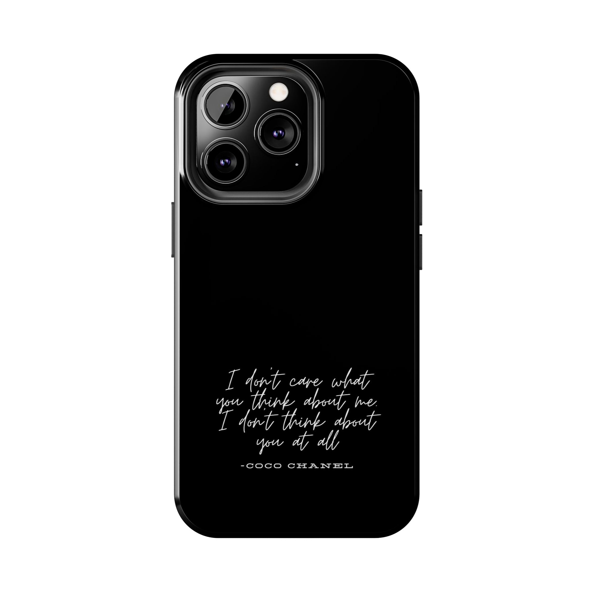 Chic Phone Cases, Fashionable Coco Chanel Quote Phone Case, Luxury Gift for Her, Designer Quote Phone Cover, Stylish Mobile Accessory