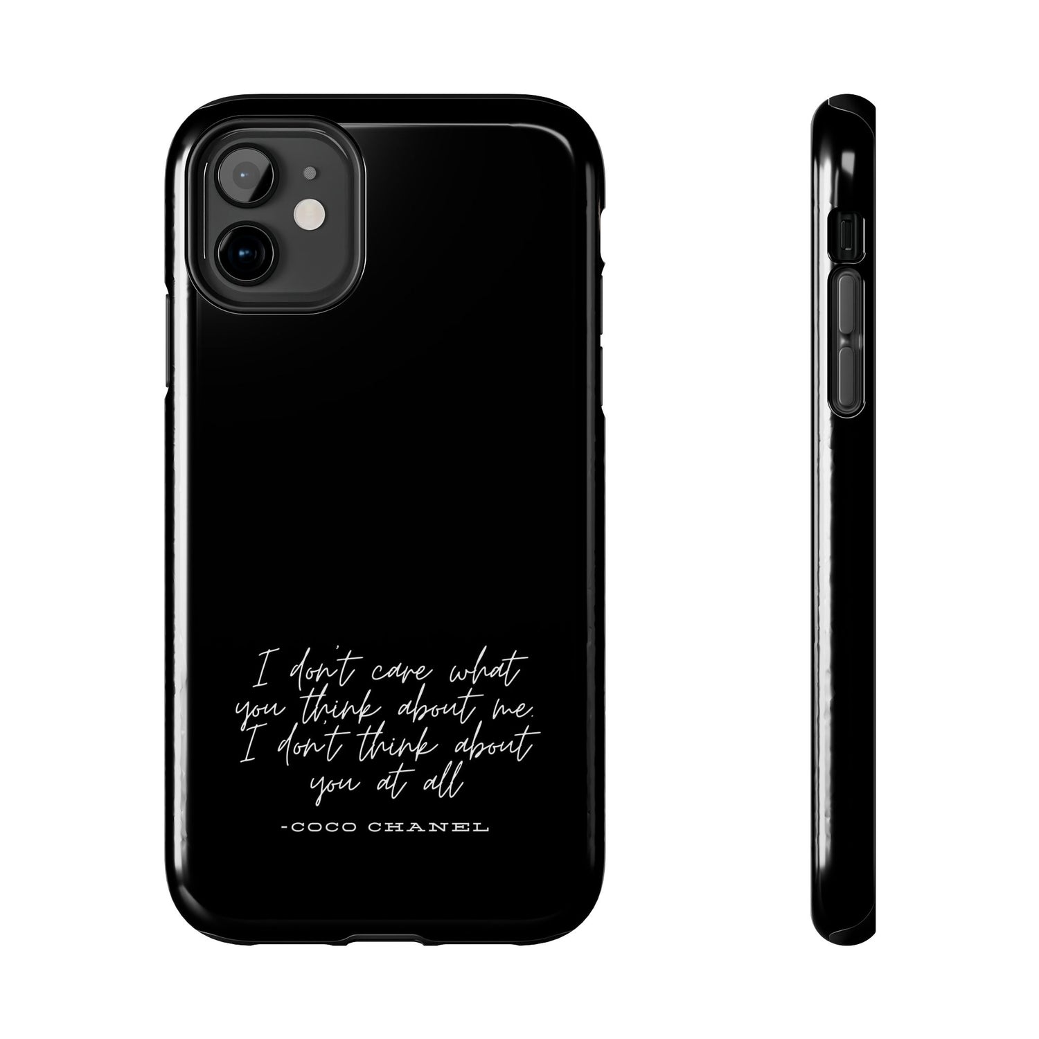 Chic Phone Cases, Fashionable Coco Chanel Quote Phone Case, Luxury Gift for Her, Designer Quote Phone Cover, Stylish Mobile Accessory