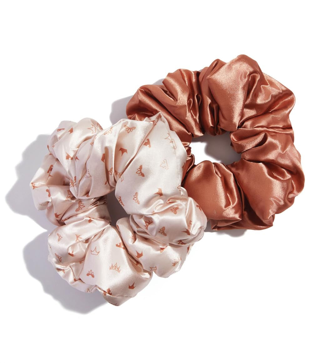 2PCS Disney Satin Scrunchies for Women