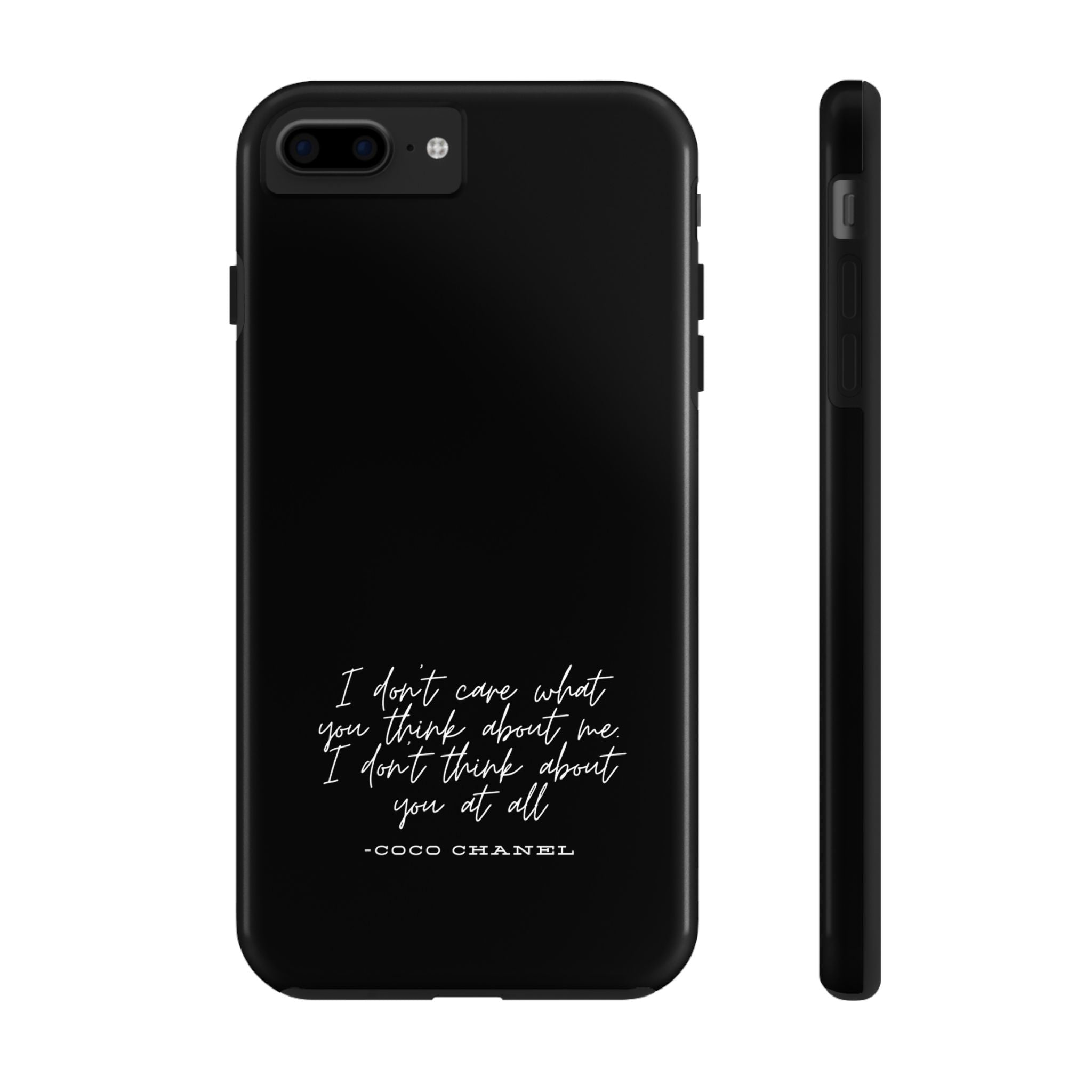 Chic Phone Cases, Fashionable Coco Chanel Quote Phone Case, Luxury Gift for Her, Designer Quote Phone Cover, Stylish Mobile Accessory