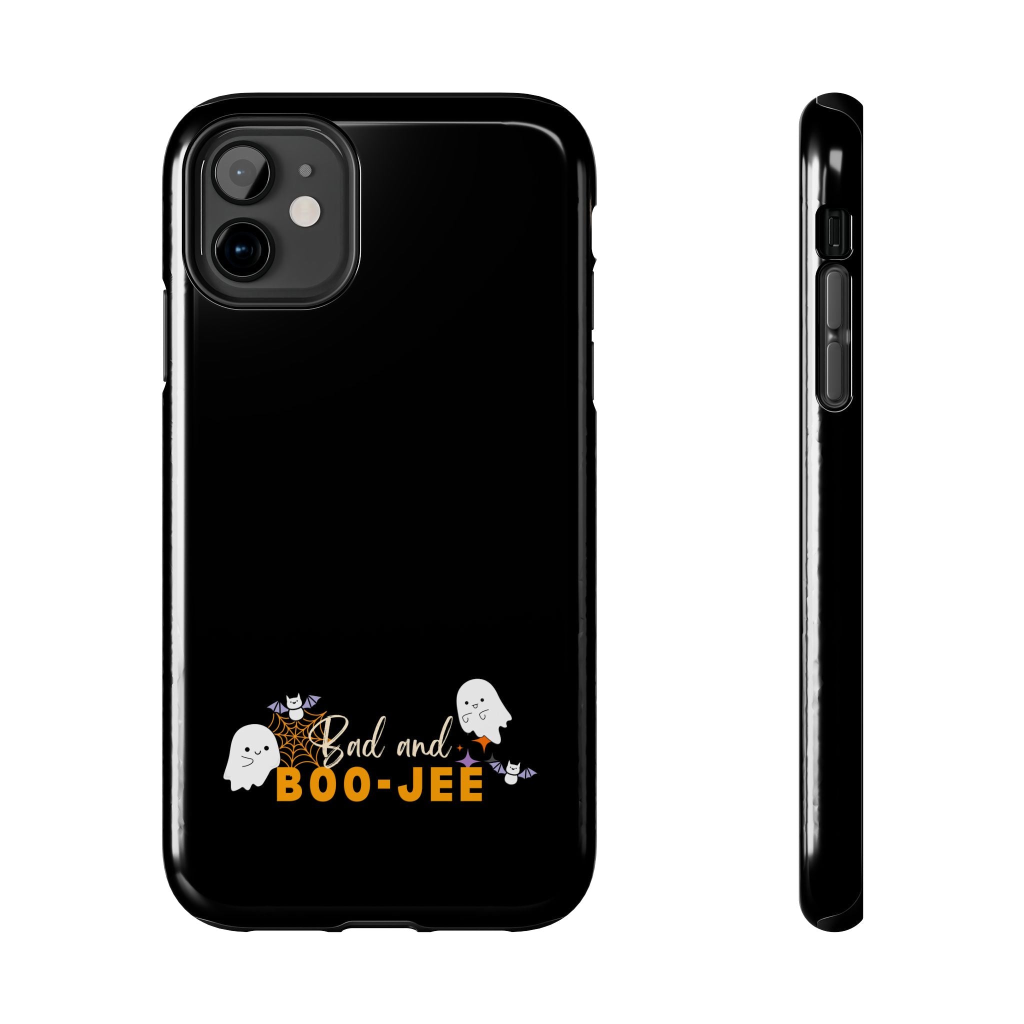 Bad and Boo jee Halloween Phone Case | Trendy &amp; Protective Case for Spooky Season Lovers