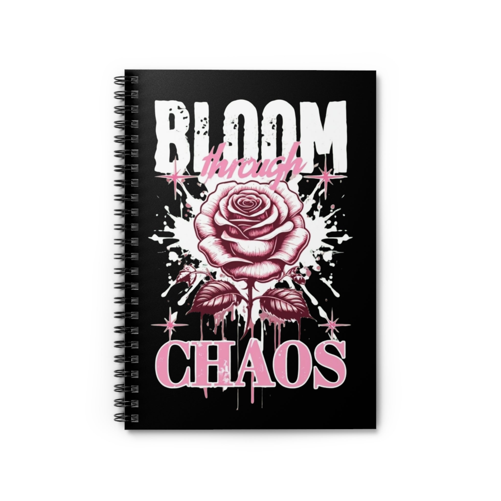 Bloom Through Chaos Motivational Journal