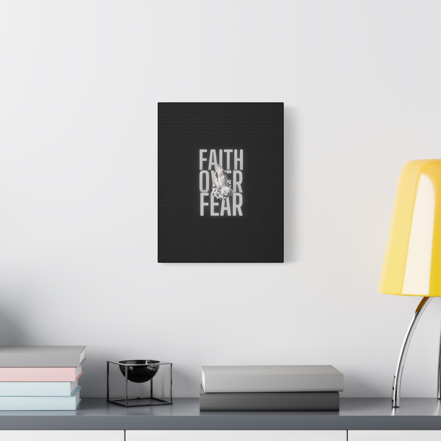 Faith over Fear Matte Canvas 1.25 in