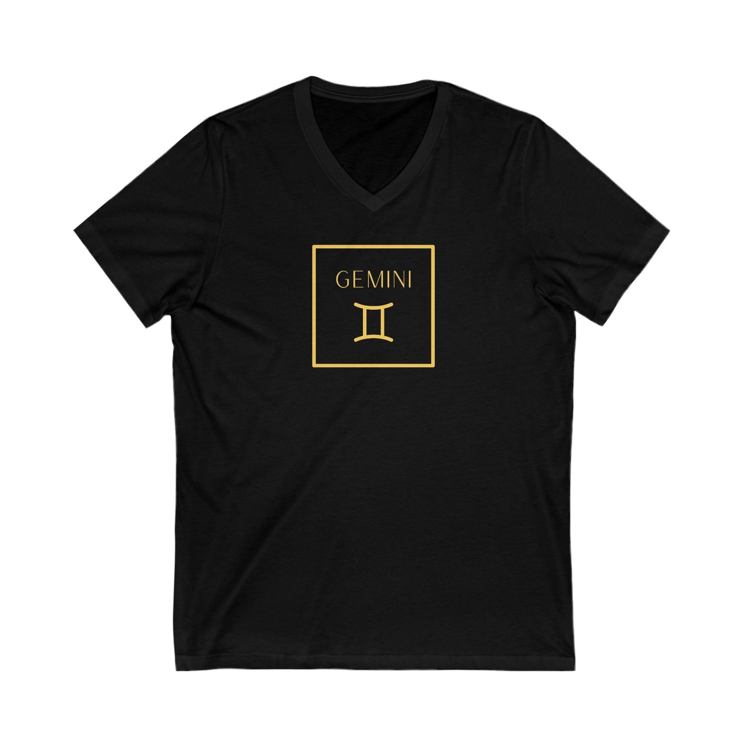 Gemini Zodiac Sign VNeck TShirt