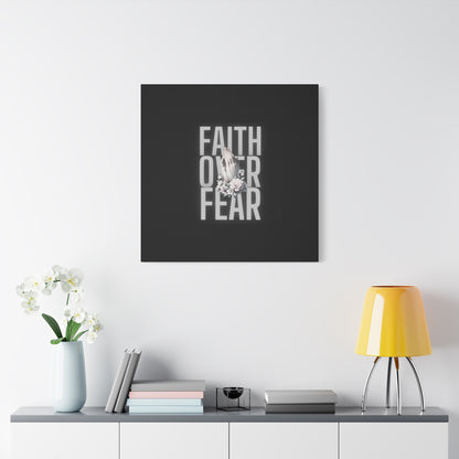 Faith over Fear Matte Canvas 1.25 in