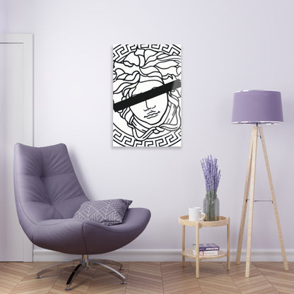 Medusa Head Acrylic Print Luxury Wall Art