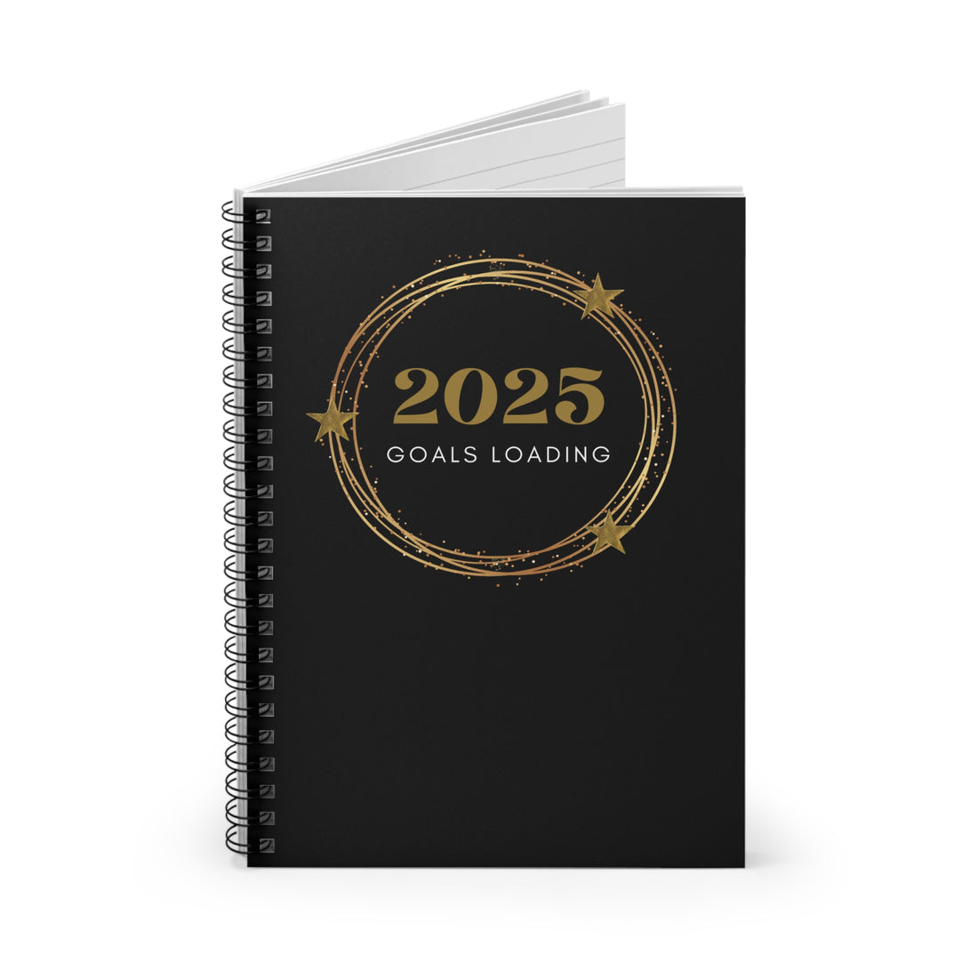 2025 Goals Spiral Notebook Ruled Line