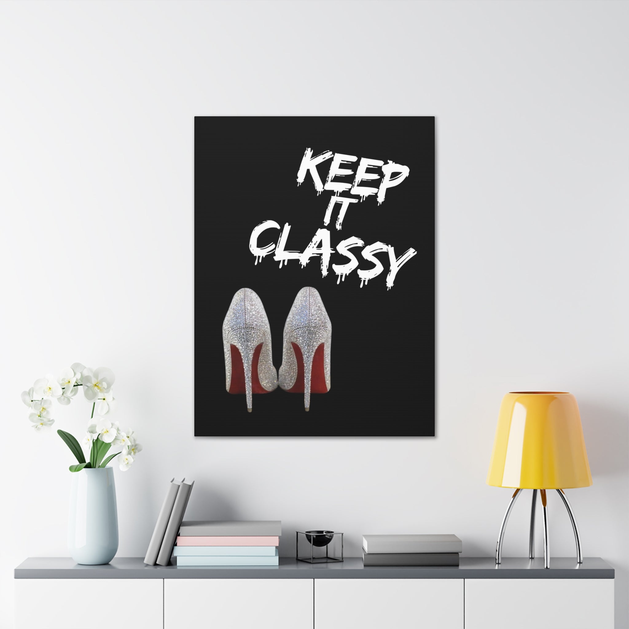 Keep It Classy High Heels Home Decor Wall Art