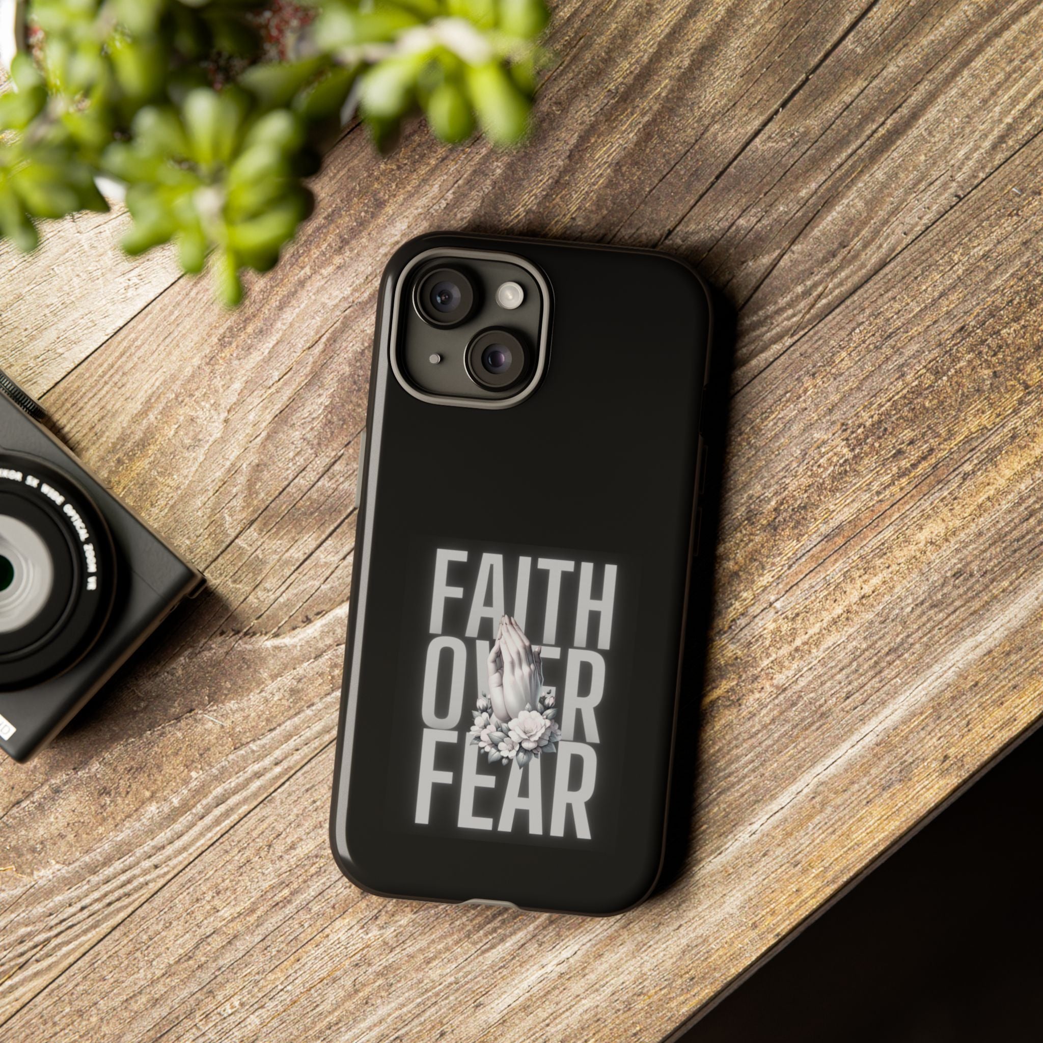 Faith over Fear Tough Phone Case