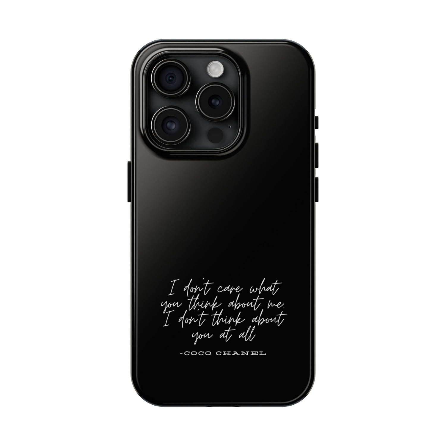 Chic Phone Cases, Fashionable Coco Chanel Quote Phone Case, Luxury Gift for Her, Designer Quote Phone Cover, Stylish Mobile Accessory