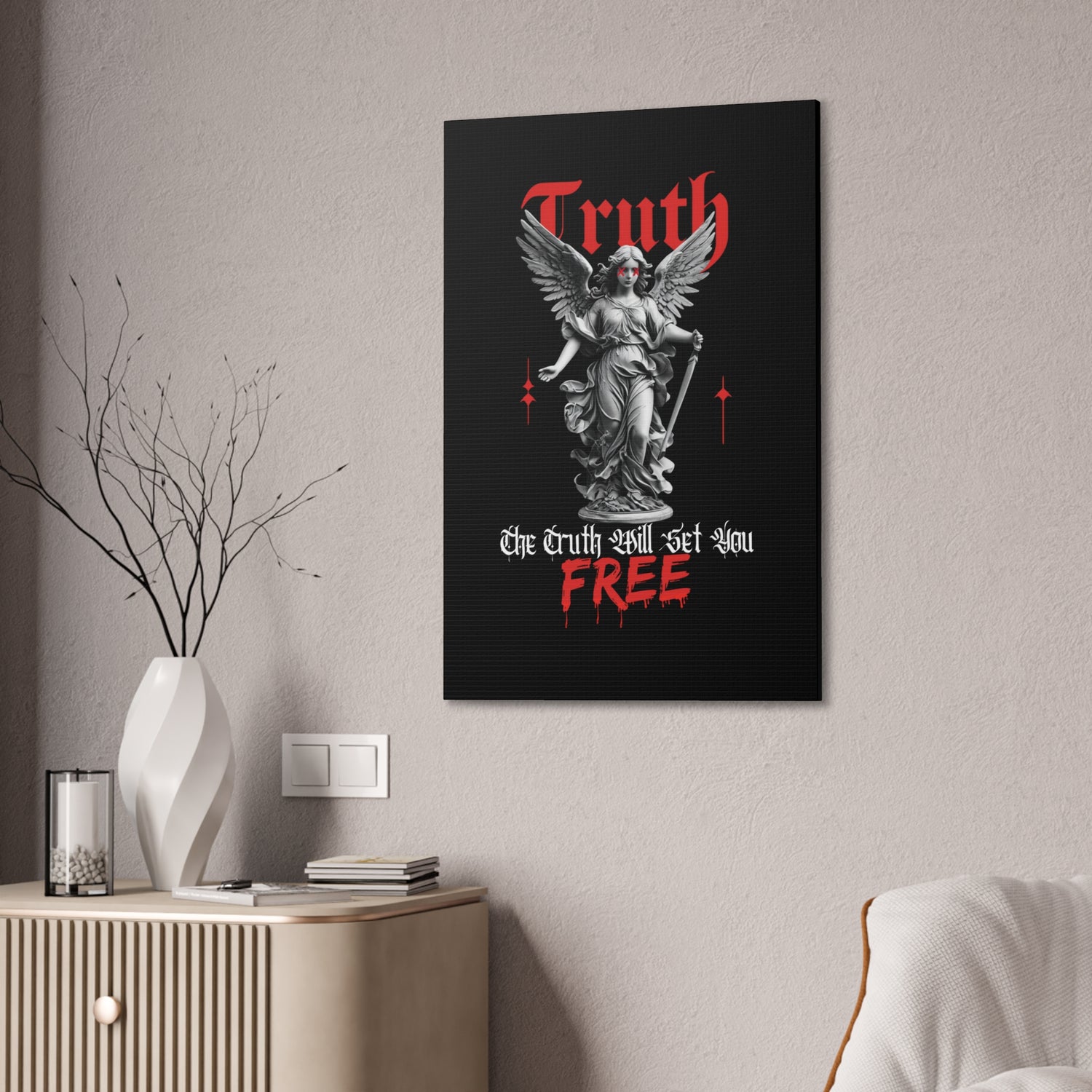 The Truth Will Set You Free Canvas