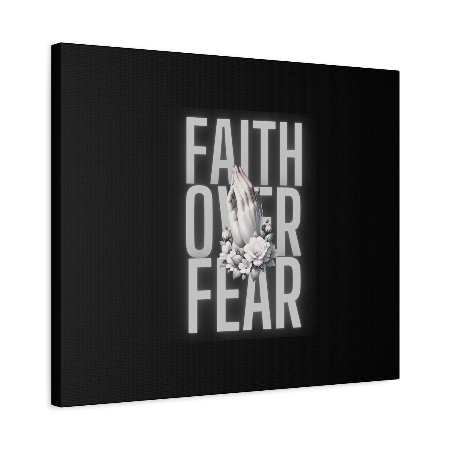 Faith over Fear Matte Canvas 1.25 in