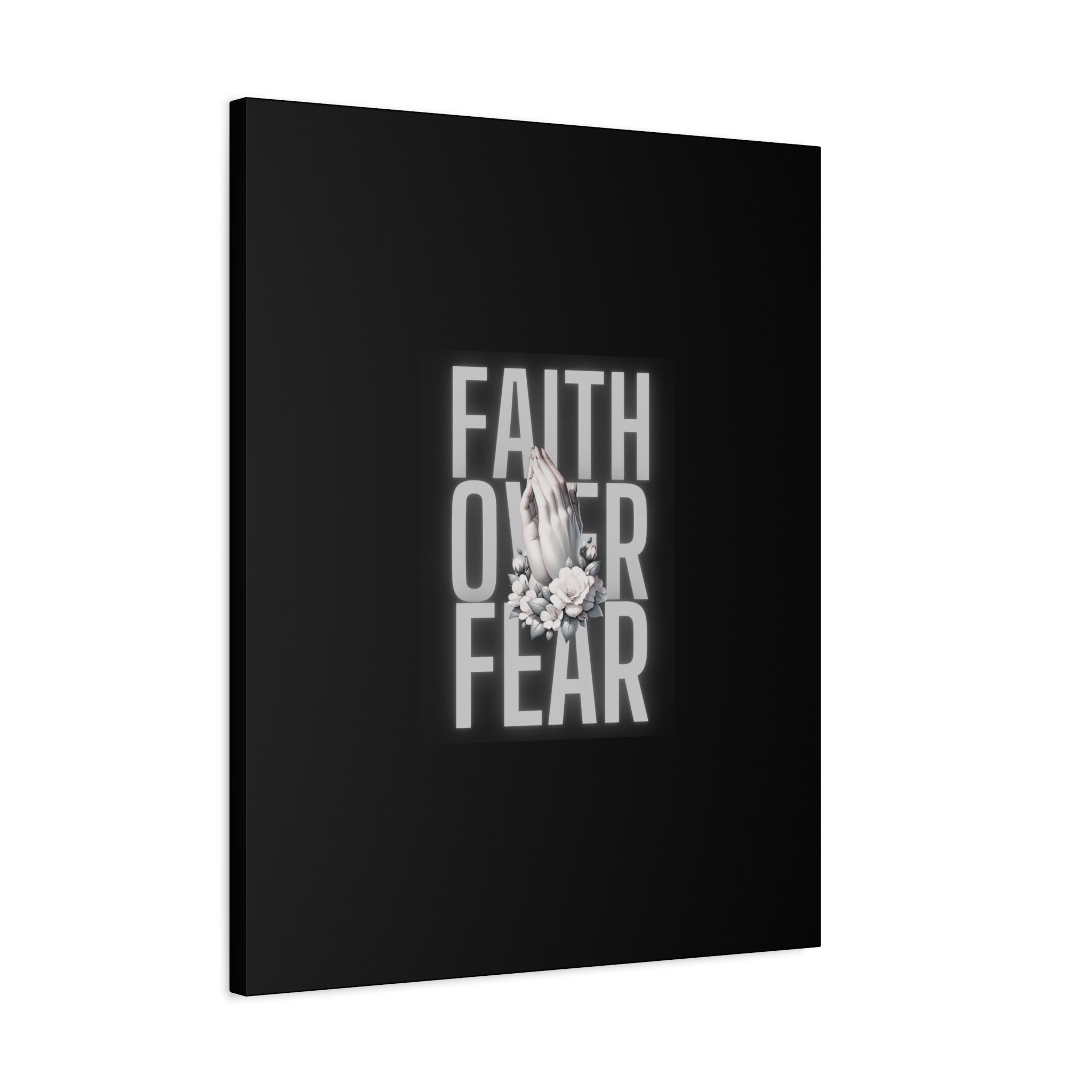 Faith over Fear Matte Canvas 1.25 in