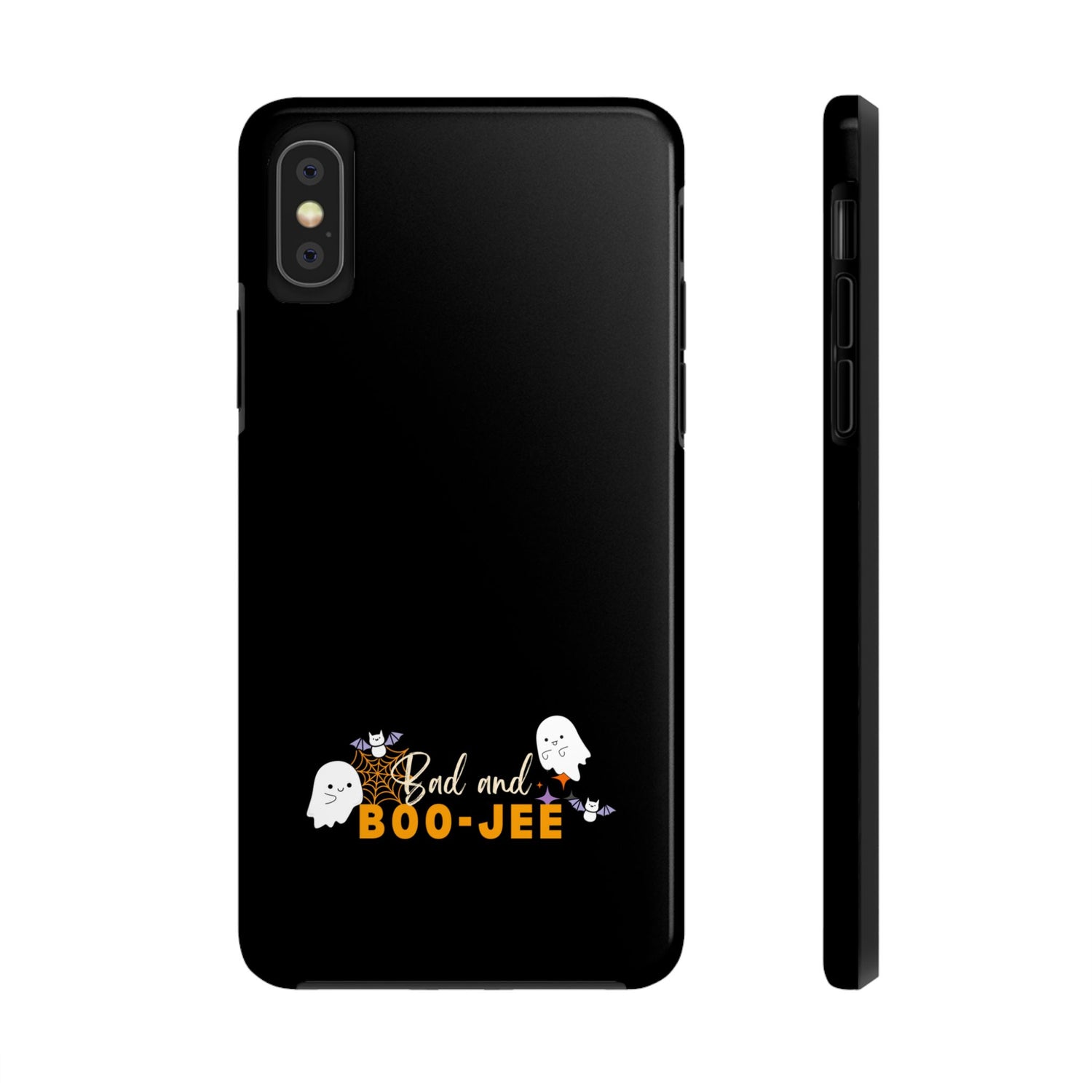 Bad and Boo jee Halloween Phone Case | Trendy &amp; Protective Case for Spooky Season Lovers