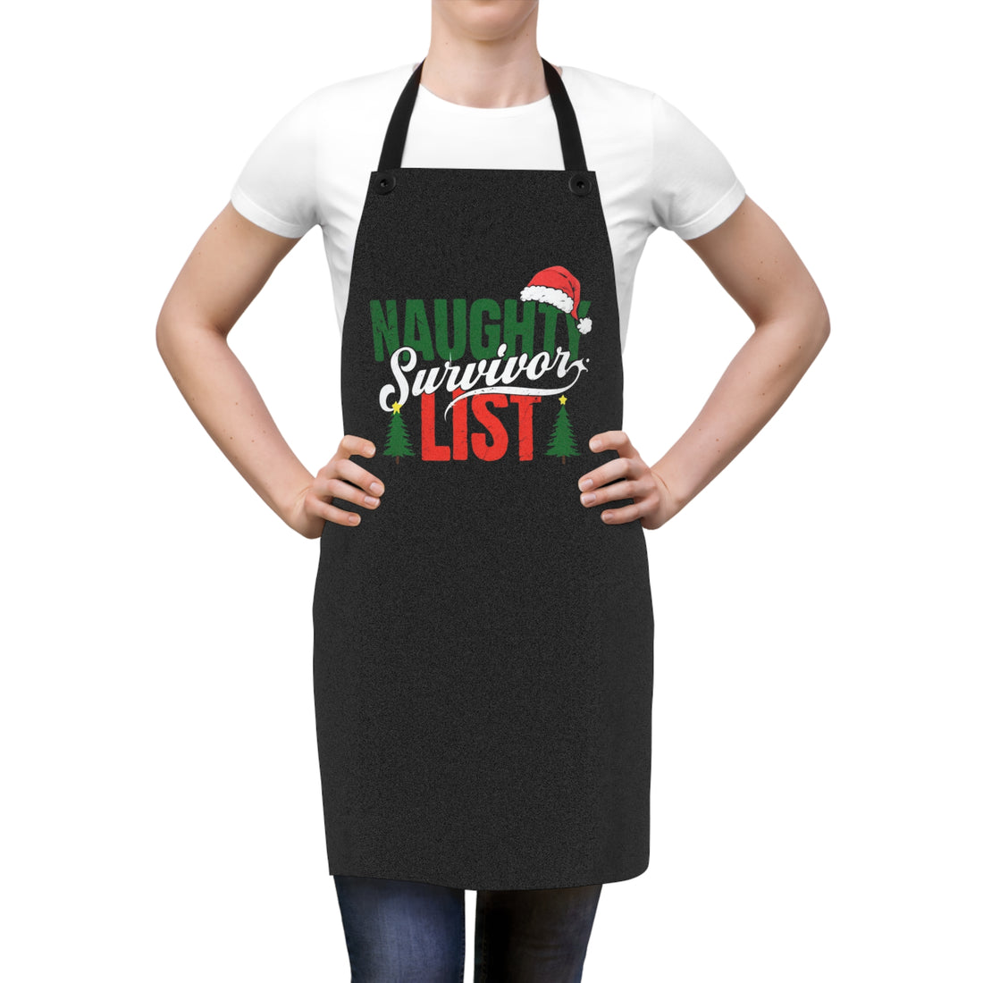 Naughty List Survivor Apron