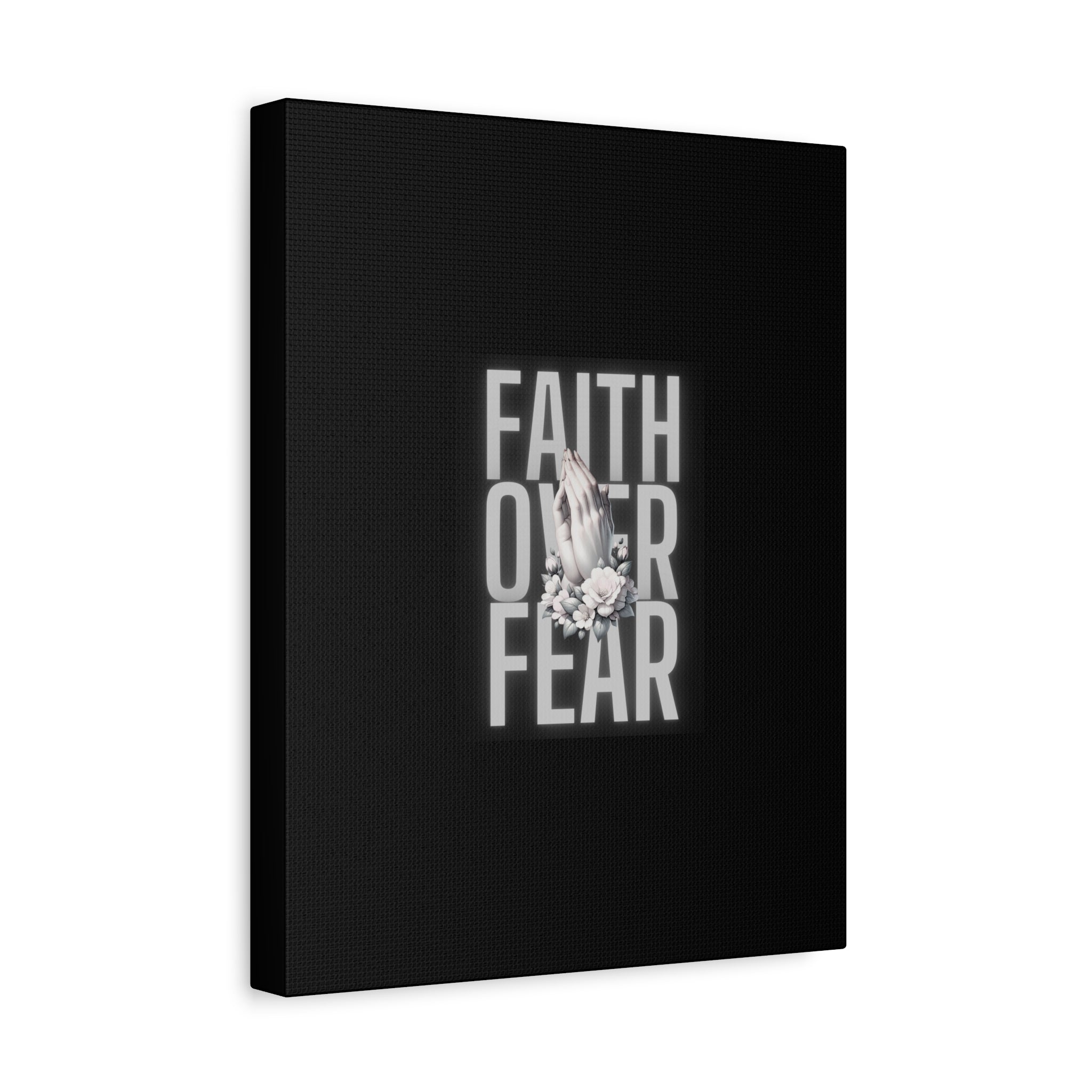 Faith over Fear Matte Canvas 1.25 in