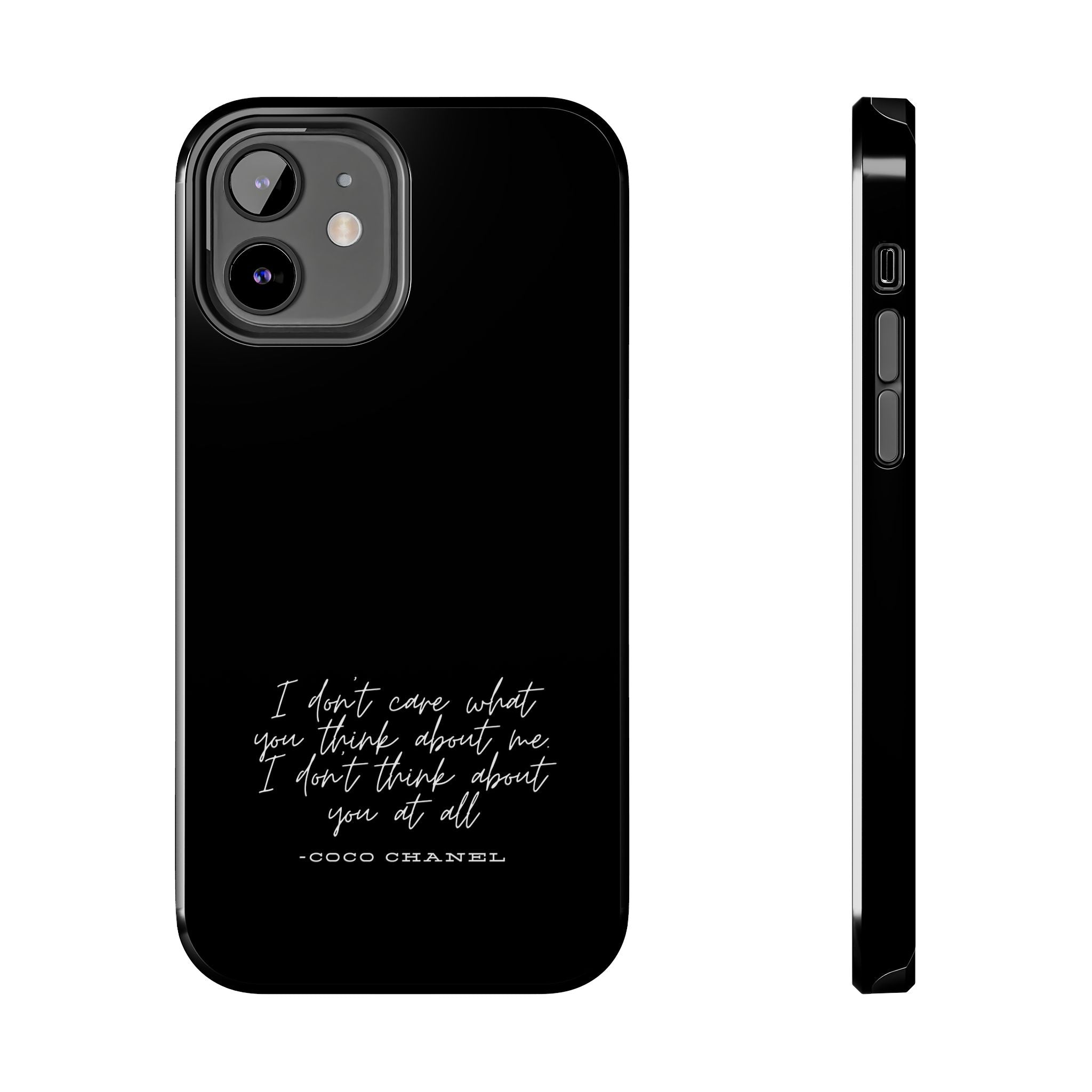 Chic Phone Cases, Fashionable Coco Chanel Quote Phone Case, Luxury Gift for Her, Designer Quote Phone Cover, Stylish Mobile Accessory