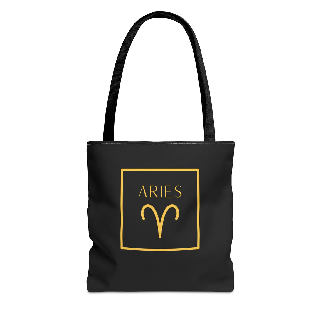 Aries Zodiac Tote Bag Bold Aries Symbol Design Durable and Eco Friendly Material Spacious and Stylish Perfect Tote for Aries Lovers