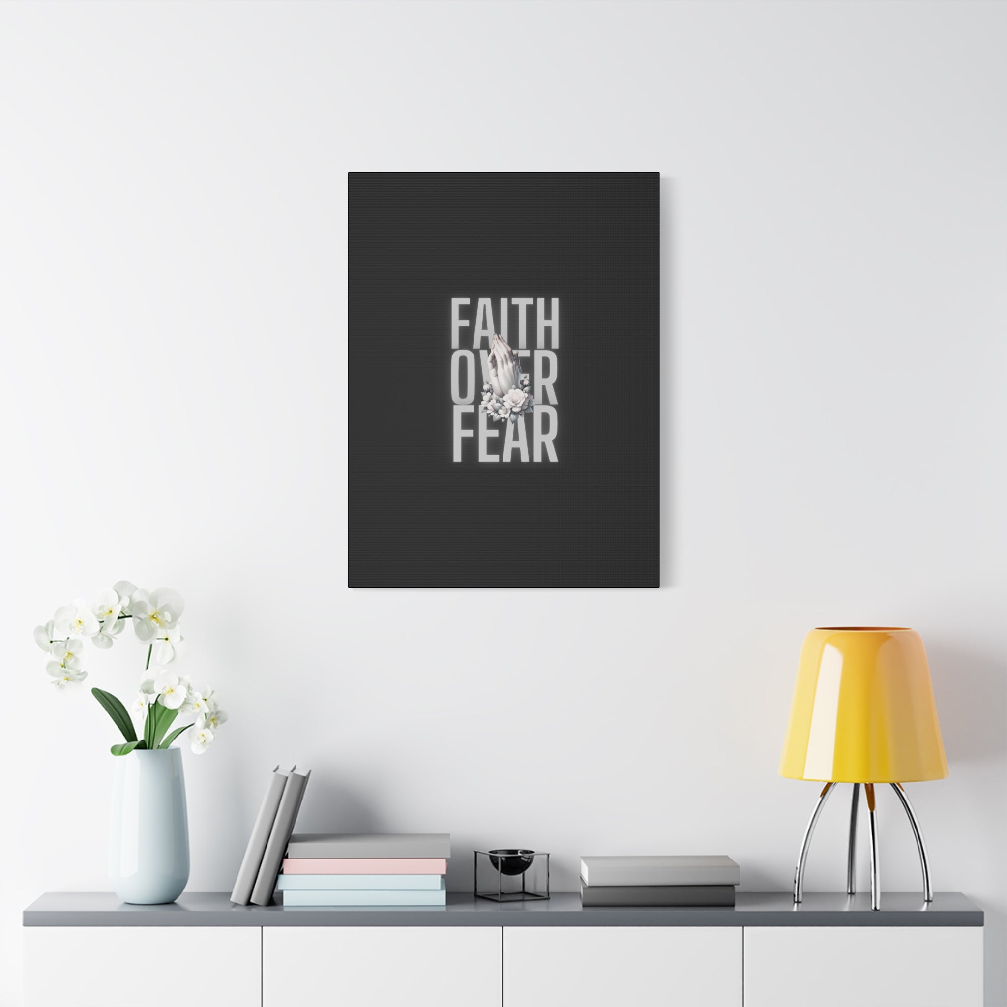 Faith over Fear Matte Canvas 1.25 in