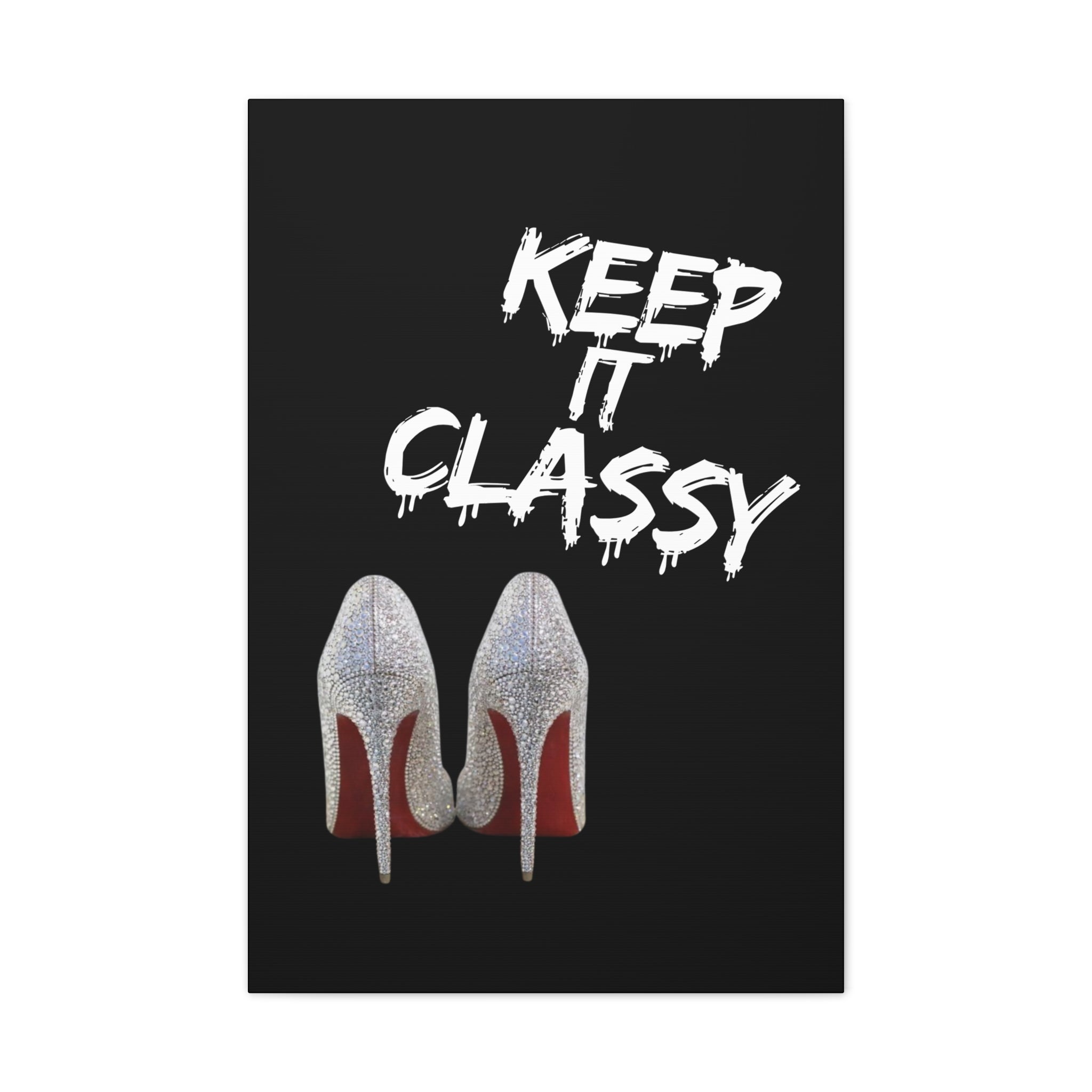 Keep It Classy High Heels Home Decor Wall Art