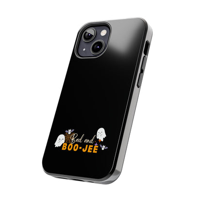 Bad and Boo jee Halloween Phone Case | Trendy &amp; Protective Case for Spooky Season Lovers