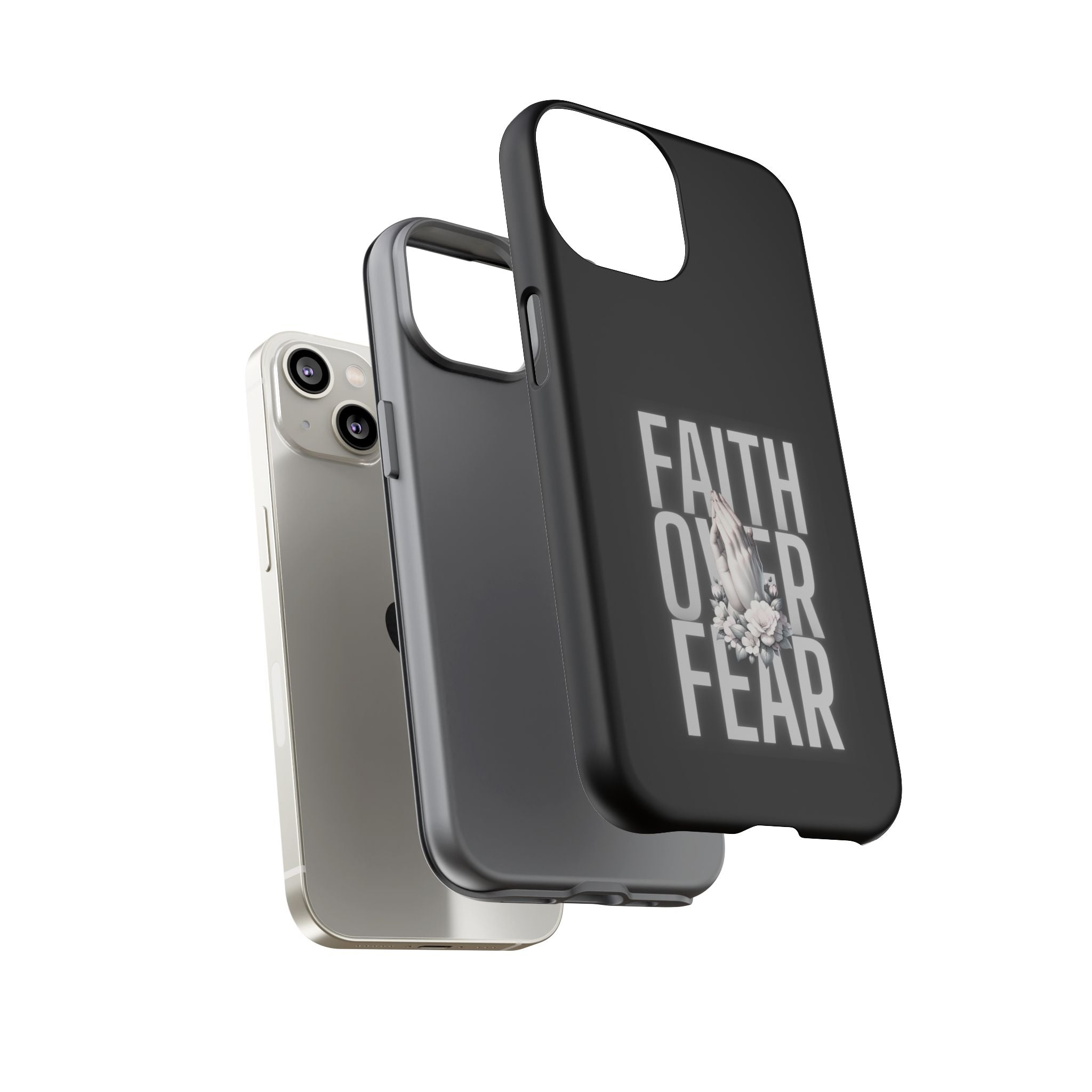 Faith over Fear Tough Phone Case