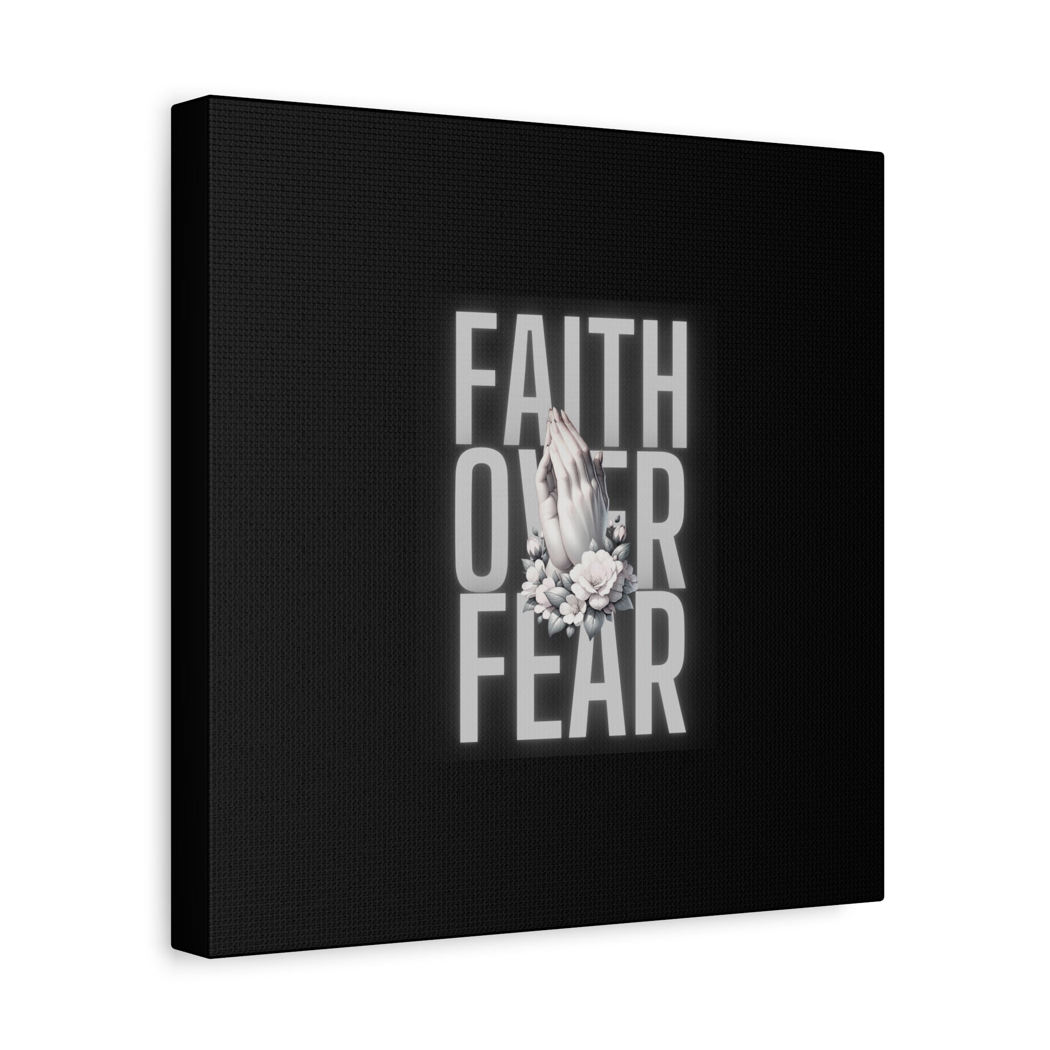 Faith over Fear Matte Canvas 1.25 in