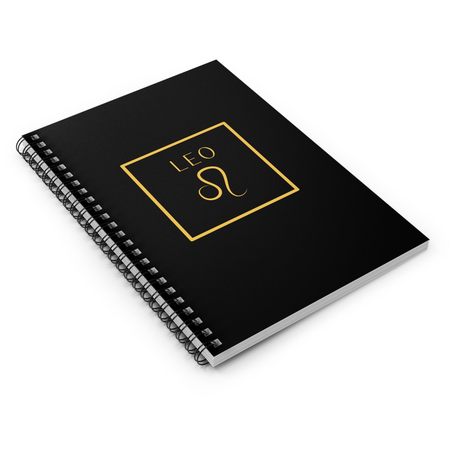 Leo Zodiac Spiral Notebook