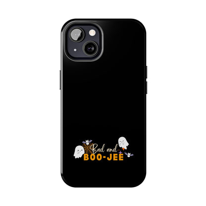 Bad and Boo jee Halloween Phone Case | Trendy &amp; Protective Case for Spooky Season Lovers