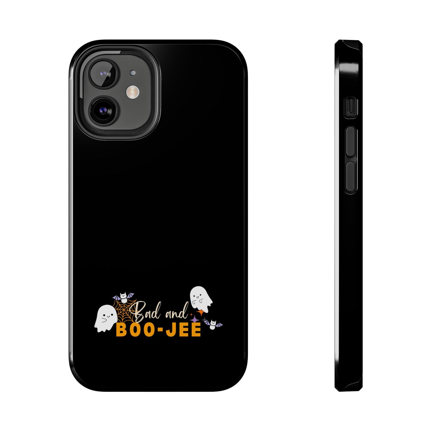 Bad and Boo jee Halloween Phone Case | Trendy &amp; Protective Case for Spooky Season Lovers