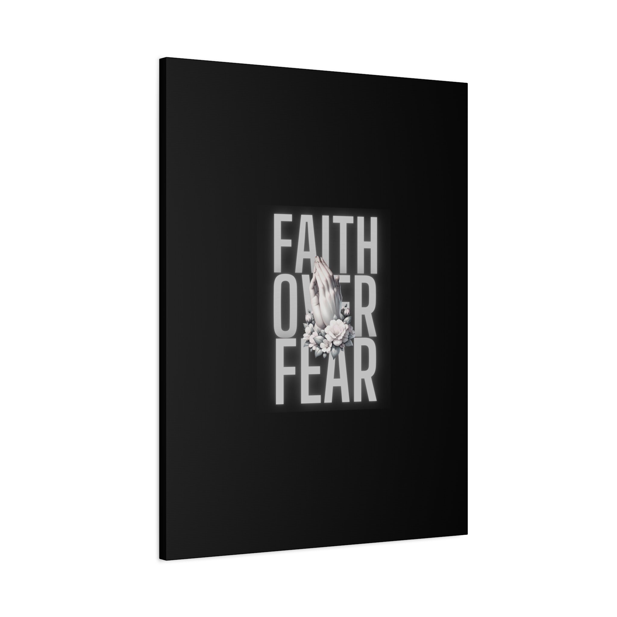 Faith over Fear Matte Canvas 1.25 in