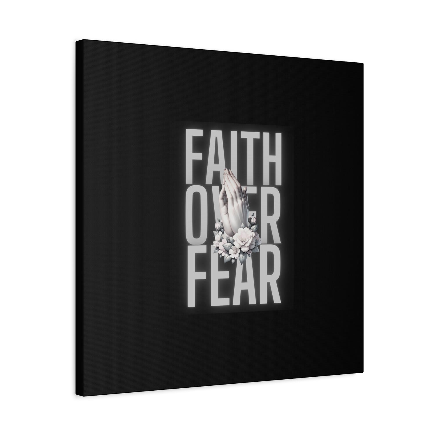 Faith over Fear Matte Canvas 1.25 in