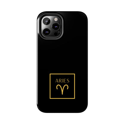 Aries Zodiac Symbol Design Shockproof and Scratch Resistant Phone Case