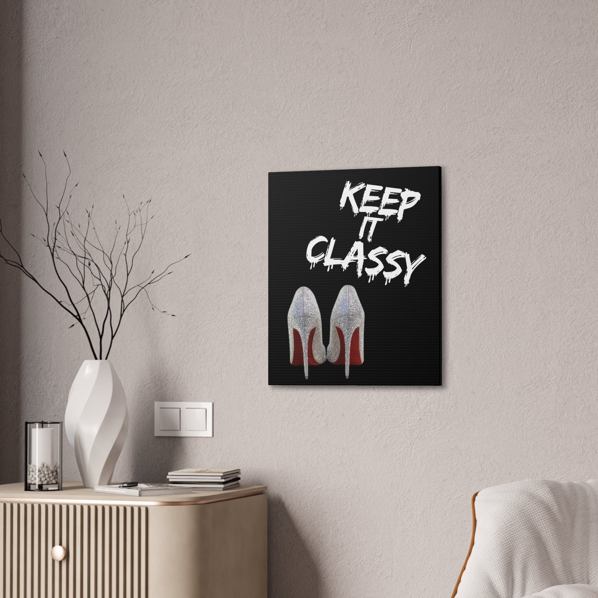 Keep It Classy High Heels Home Decor Wall Art