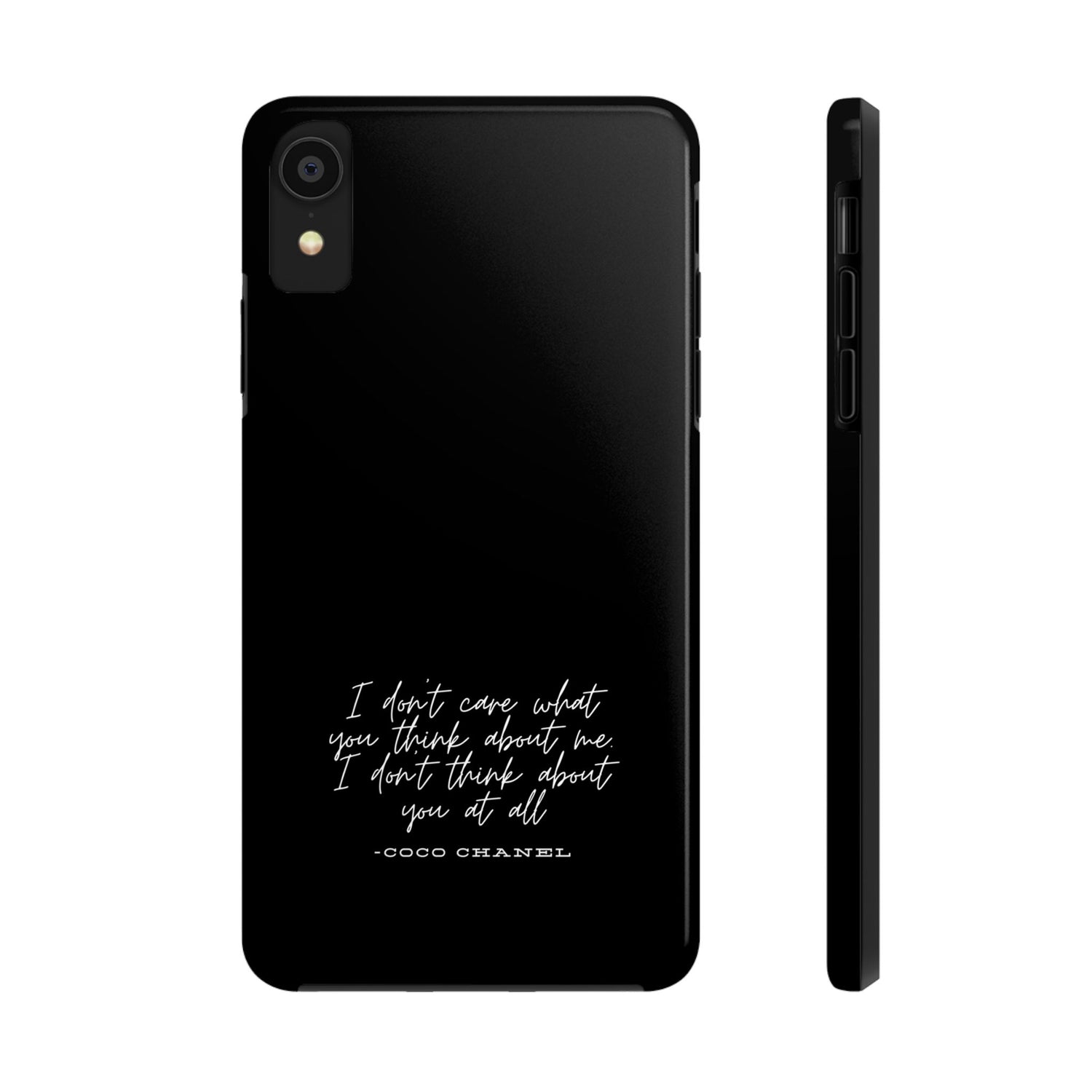 Chic Phone Cases, Fashionable Coco Chanel Quote Phone Case, Luxury Gift for Her, Designer Quote Phone Cover, Stylish Mobile Accessory