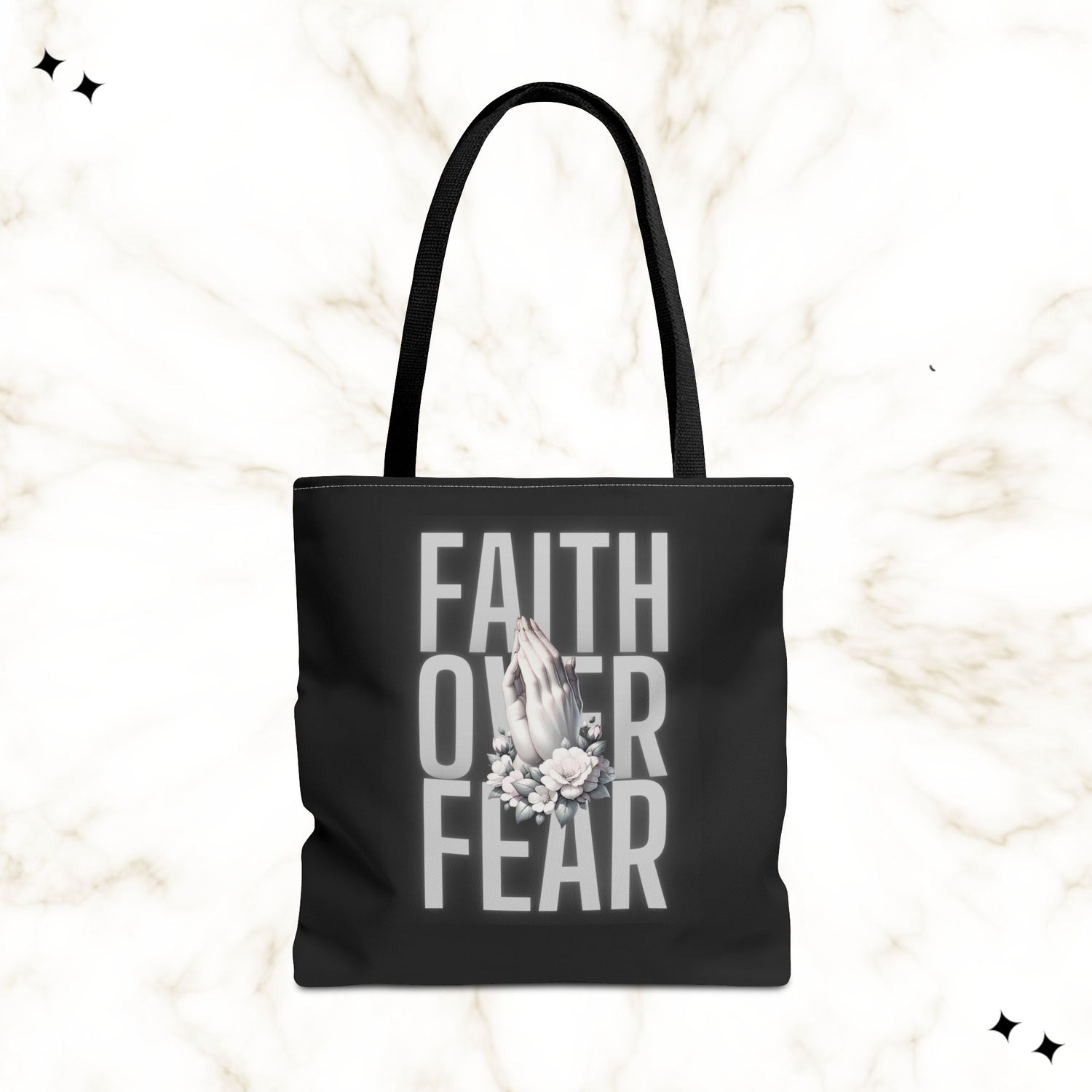 Faith Over Fear Tote Bag