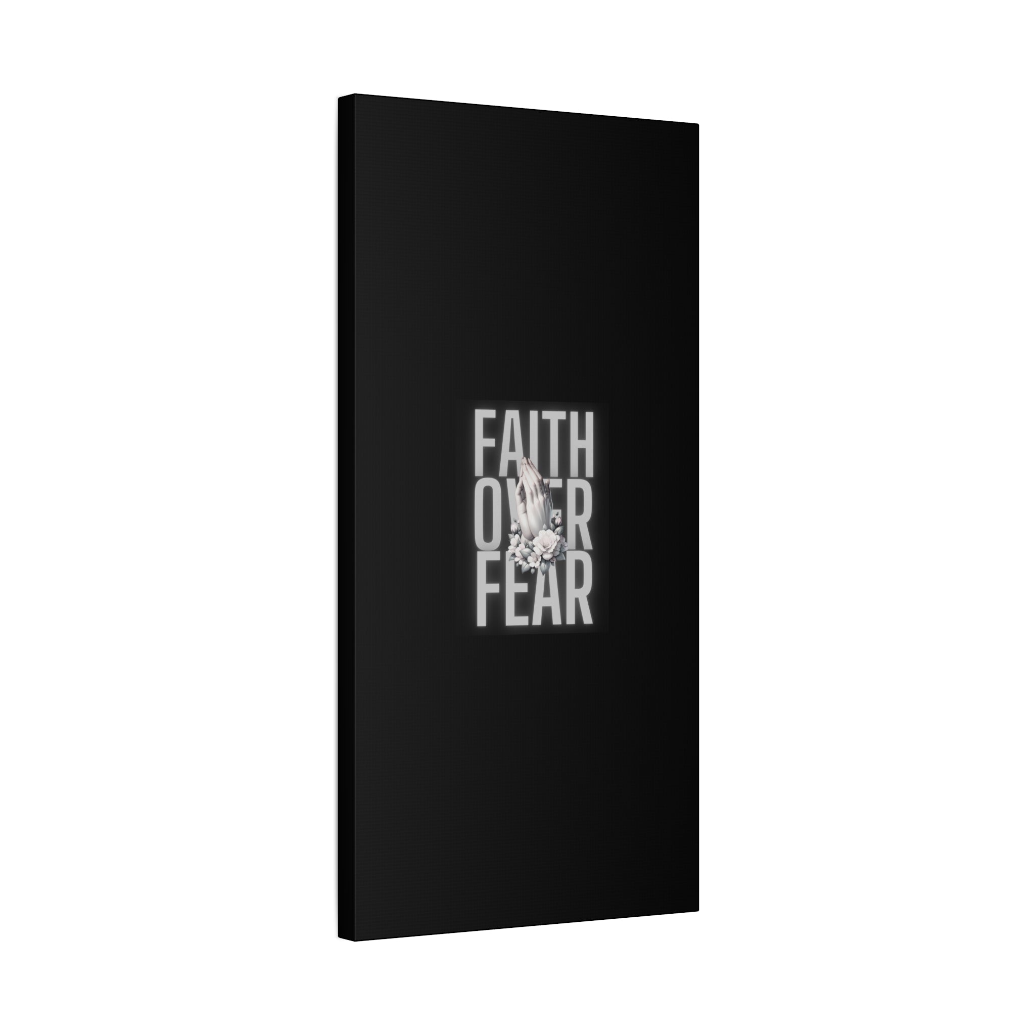 Faith over Fear Matte Canvas 1.25 in