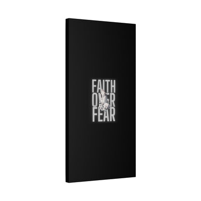 Faith over Fear Matte Canvas 1.25 in