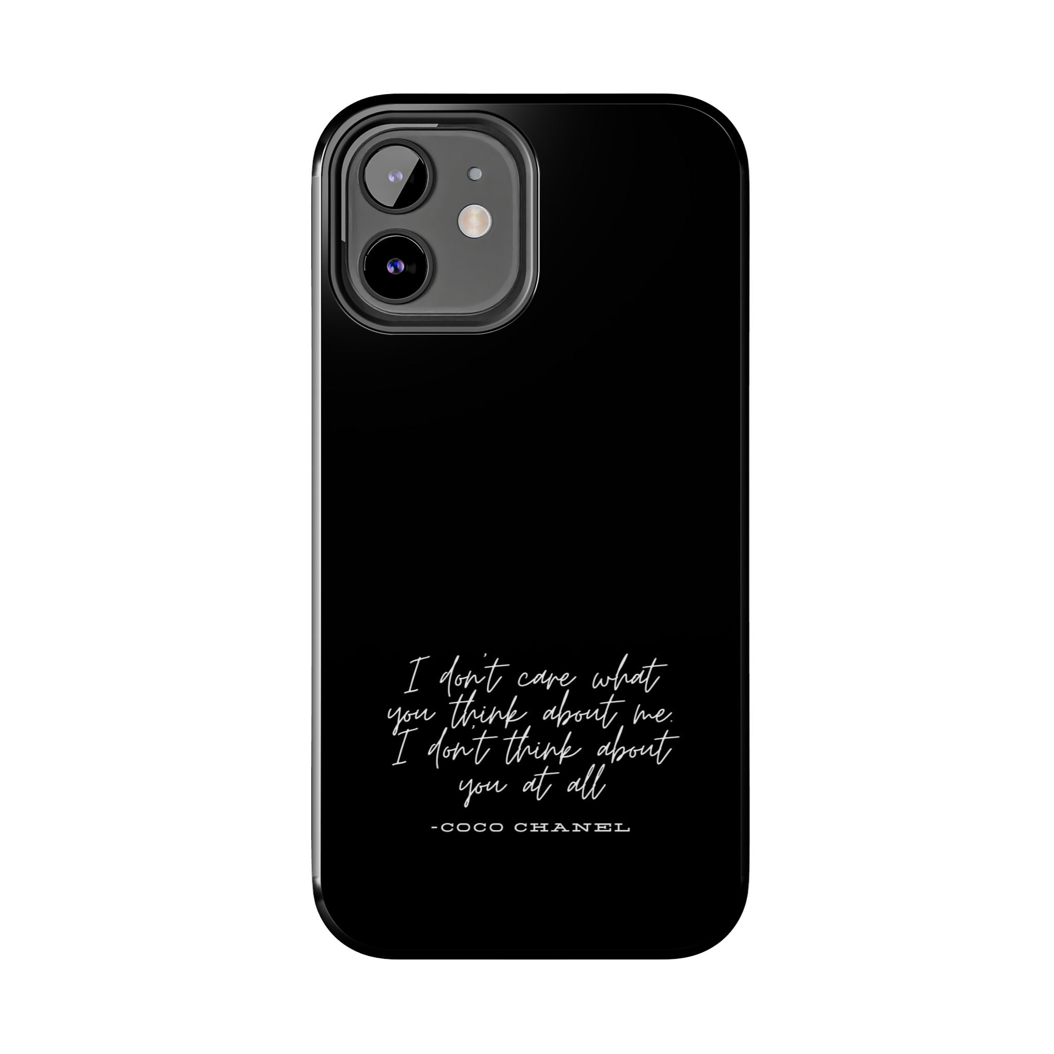 Chic Phone Cases, Fashionable Coco Chanel Quote Phone Case, Luxury Gift for Her, Designer Quote Phone Cover, Stylish Mobile Accessory