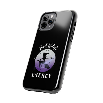 Bad Witch Energy Phone Case | Trendy Protective Case for Spooky Season Lovers